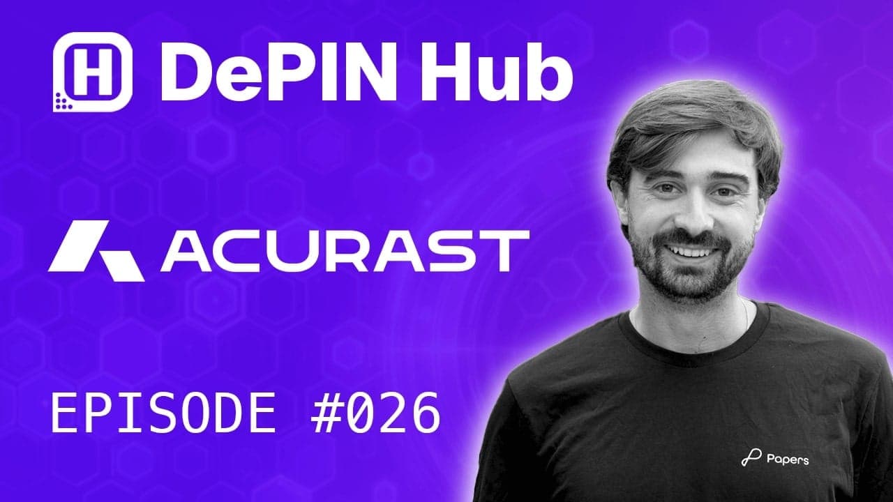 Podcast #026 - Acurast - Mobile-Powered Decentralized Serverless Cloud